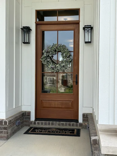 Front door and entry — True North Craftsmen, Hamilton County IN